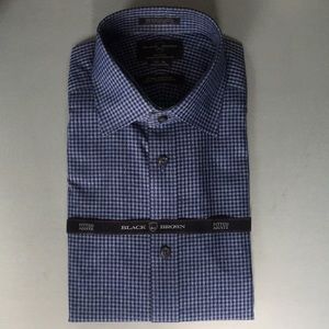 Men’s Fitted Dress Shirt by Black Brown
